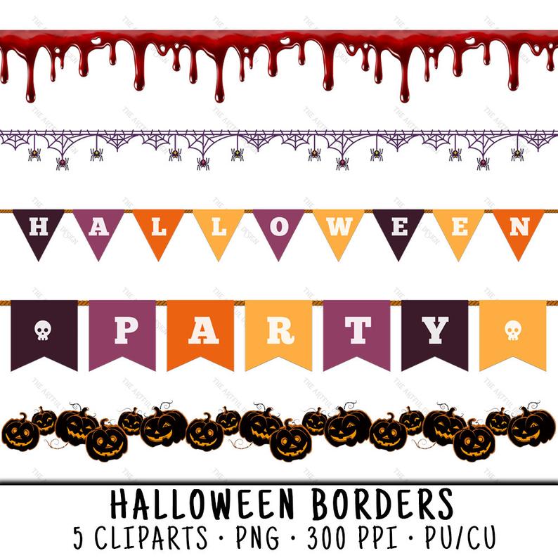 Halloween Border PNG, Halloween Clipart, PNG Halloween Border, Halloween  Clip Art, Halloween Borders, Border Clipart, Border Clip Art.