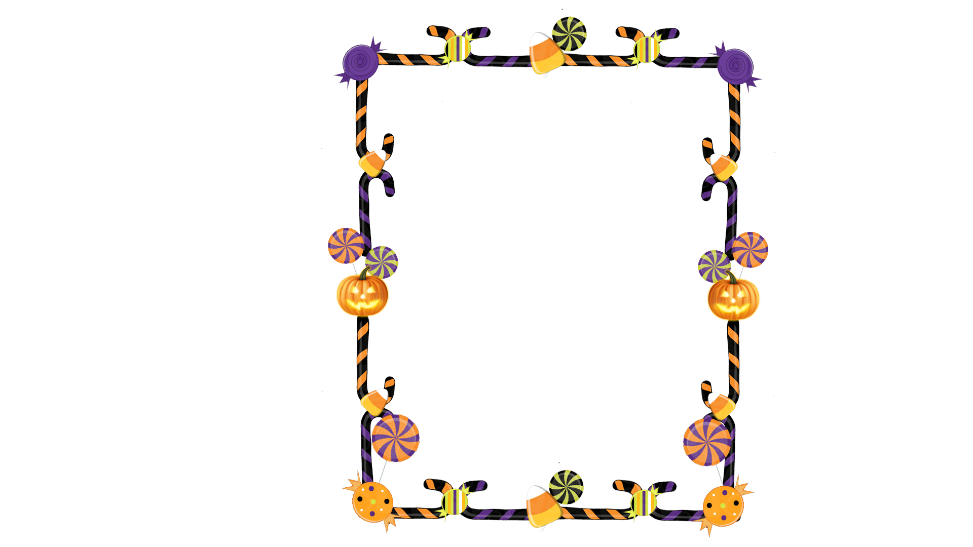 Halloween Frame Clipart.