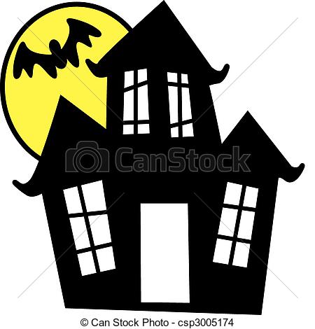 Haunted house Illustrations and Clipart. 4,001 Haunted house.