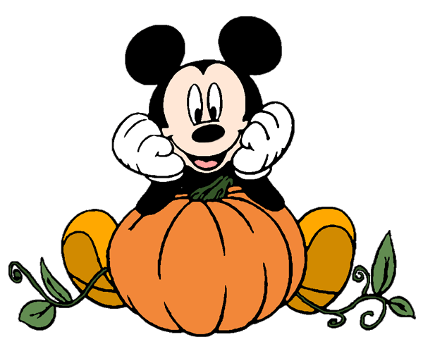 Halloween Mickey Mouse Clipart.