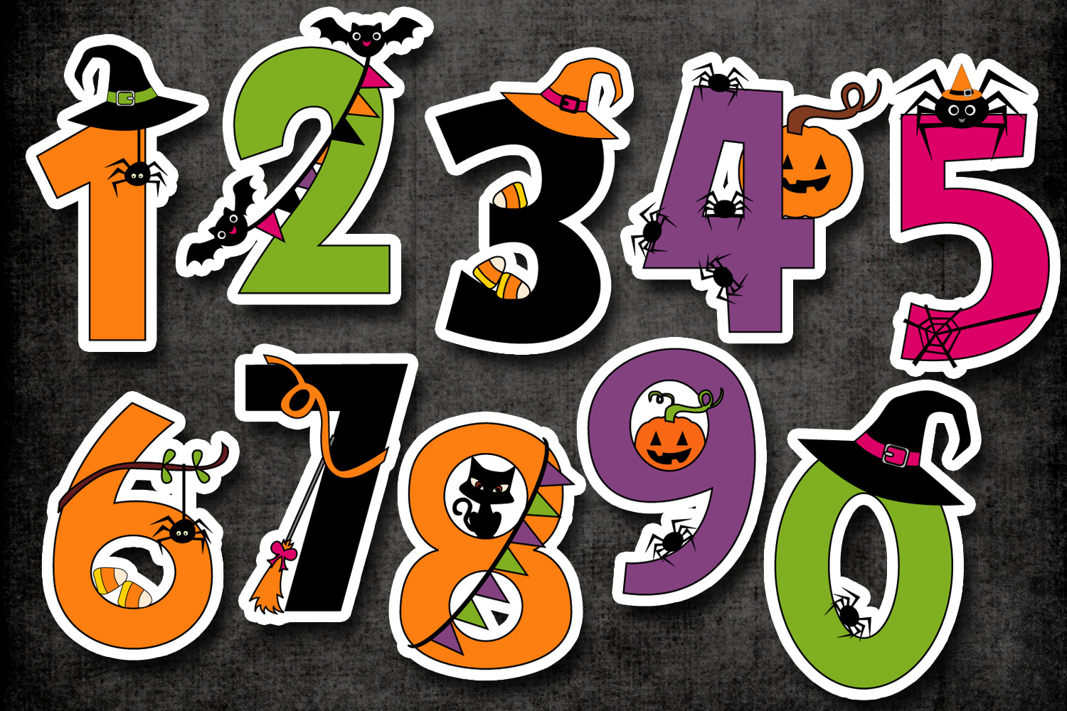Halloween Numbers Clipart 10 Free Cliparts Download Images On 
