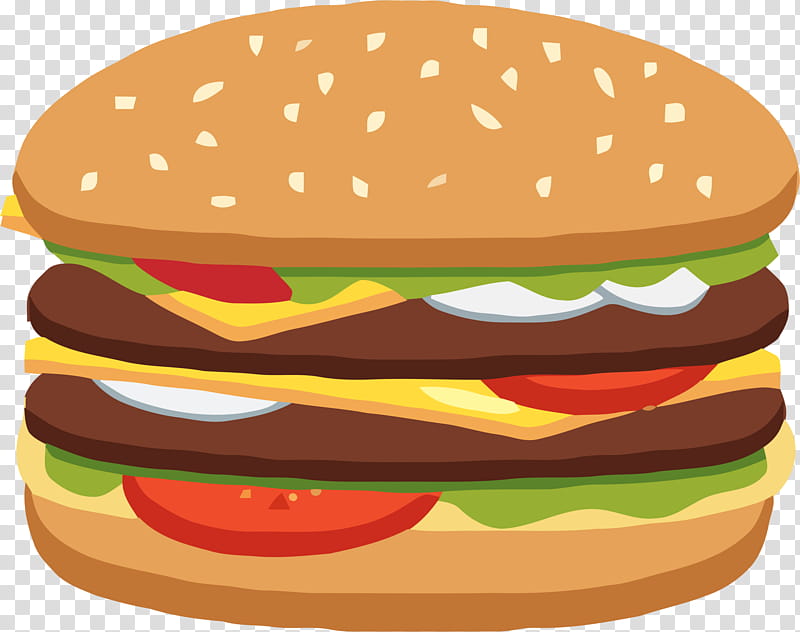 Junk Food, Cheeseburger, Hamburger, Hot Dog, Whopper, Veggie.