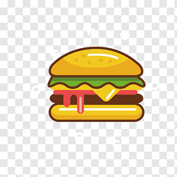 Hamburger cutout PNG & clipart images.