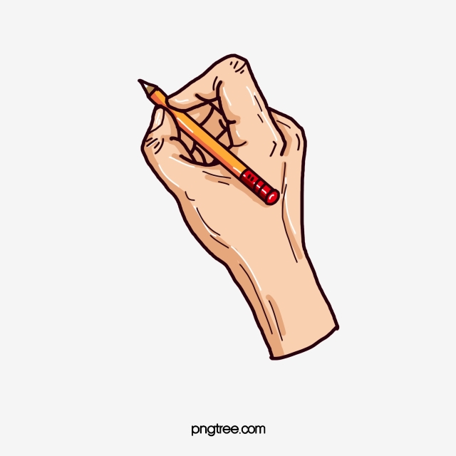 Pen In Hand PNG Images.