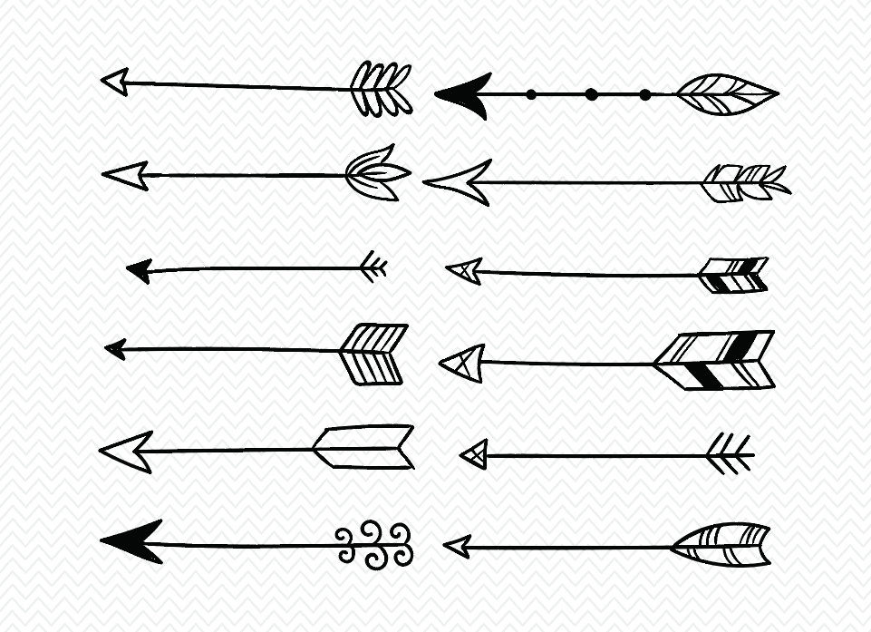 Download hand drawn arrow clipart - Clipground