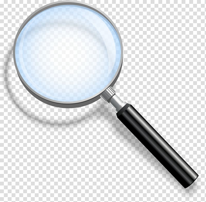 Magnifying glass illustration, Magnifying glass.