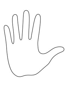 Pin Hand Print Template on Pinterest.