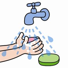 Free clipart hand washing.