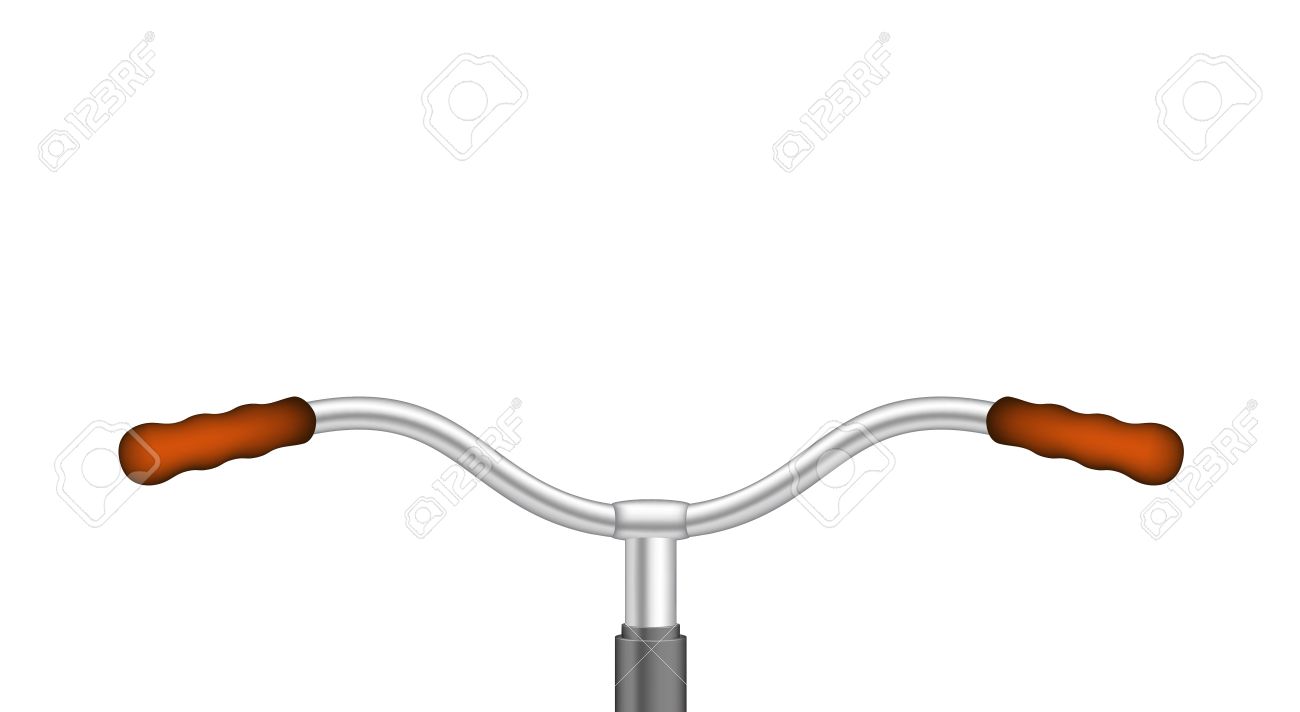 Handlebar Of A Bicycle Royalty Free Cliparts, Vectors, And Stock.