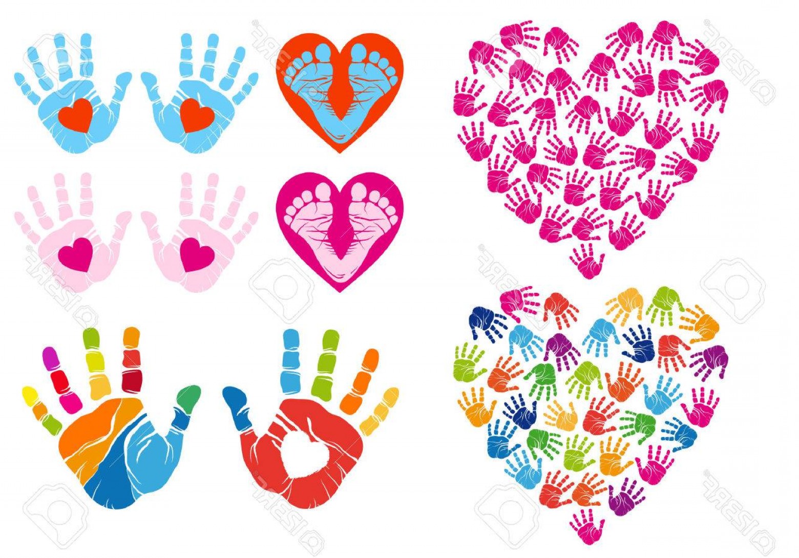 Free Free Heart Handprint Svg 64 SVG PNG EPS DXF File