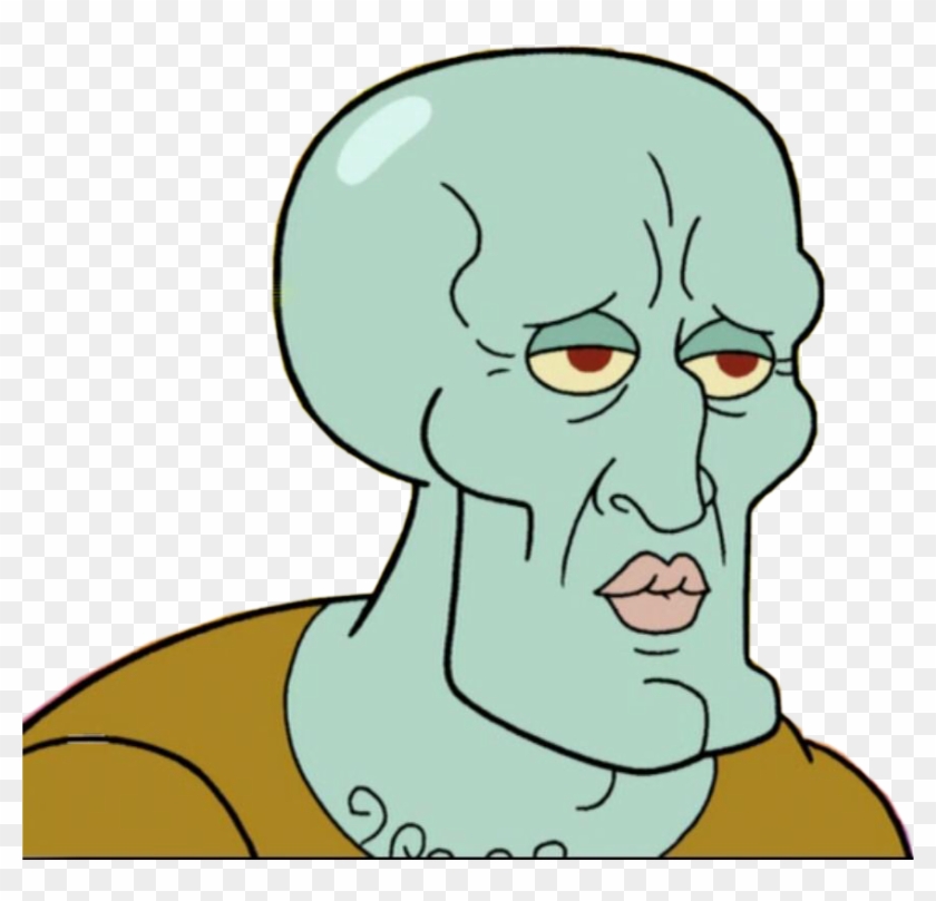 handsome squidward png 10 free Cliparts | Download images on Clipground