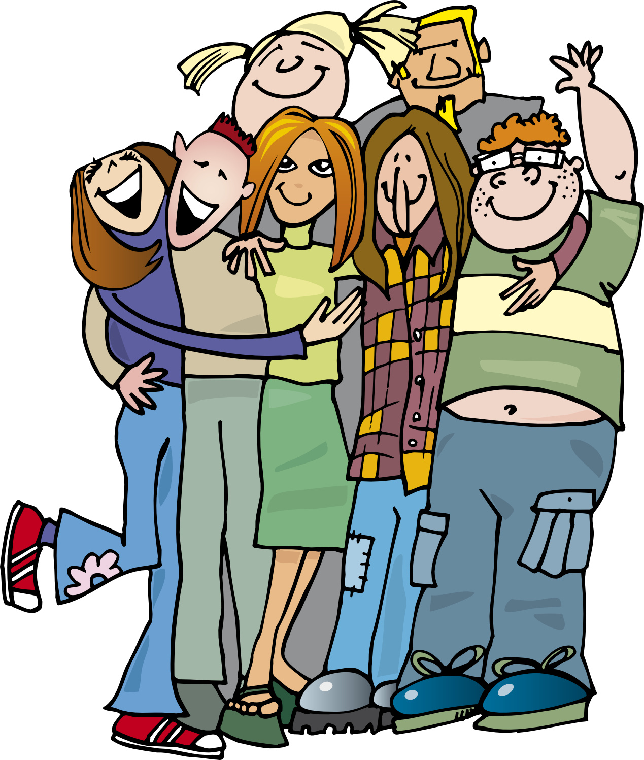 Hang out with friends clipart 10 » Clipart Station.