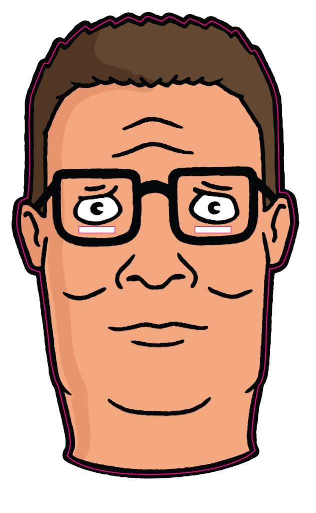 Hank hill clipart.