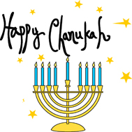 Free Hanukkah Clipart.