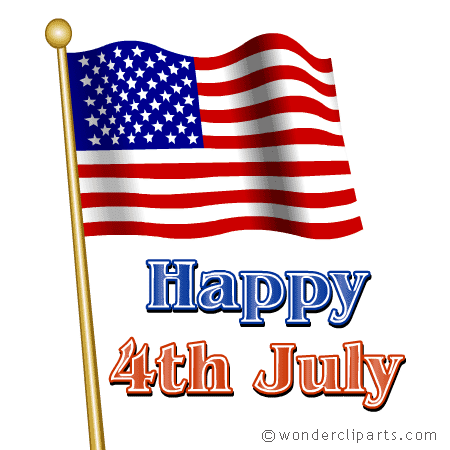 100+ Happy Fourth Of July Clipart.