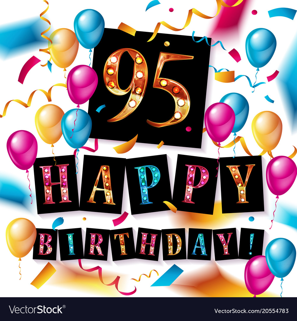 Happy 95th Birthday Clip Art Free