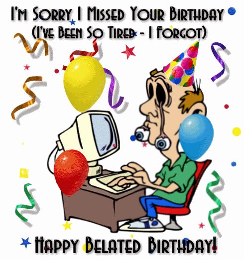 happy belated birthday clip art  free 20 free Cliparts 