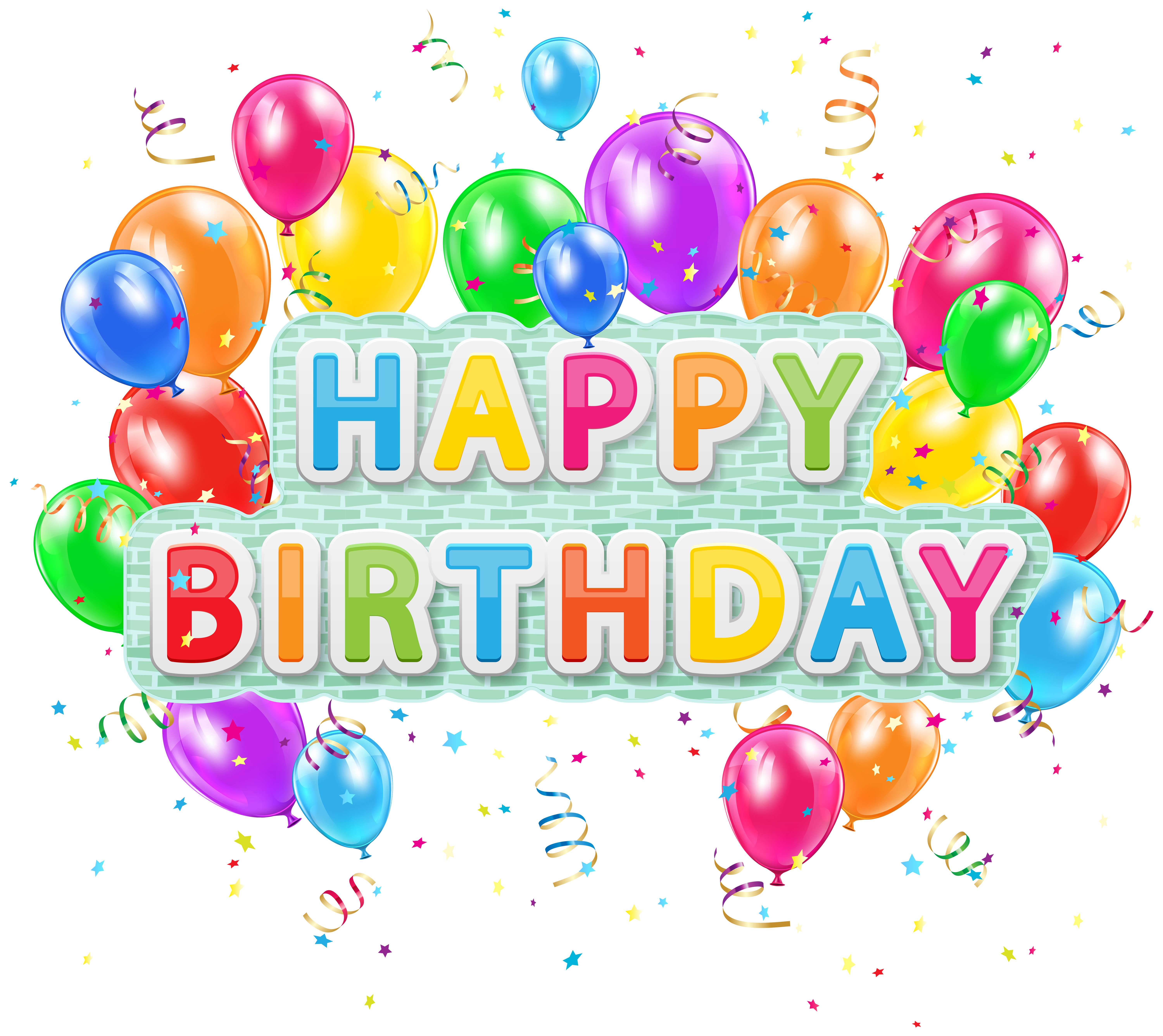 Happy Birthday Wishes Balloons Clip Art Images And Photos Finder