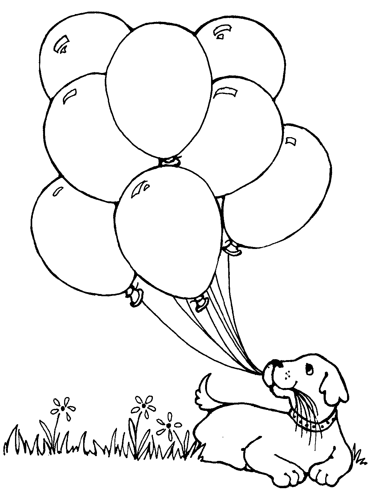 birthday balloons clipart black and white 20 free Cliparts | Download