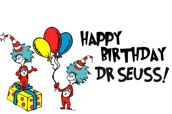 Happy Birthday Dr. Seuss Svg