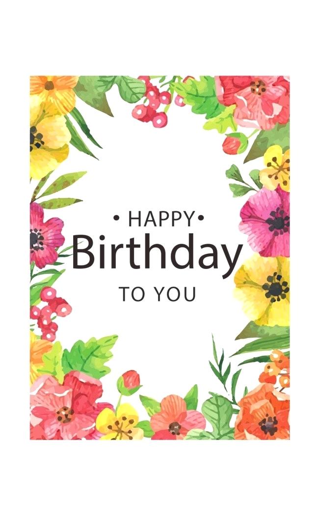 happy birthday flower clipart 10 free Cliparts | Download images on ...