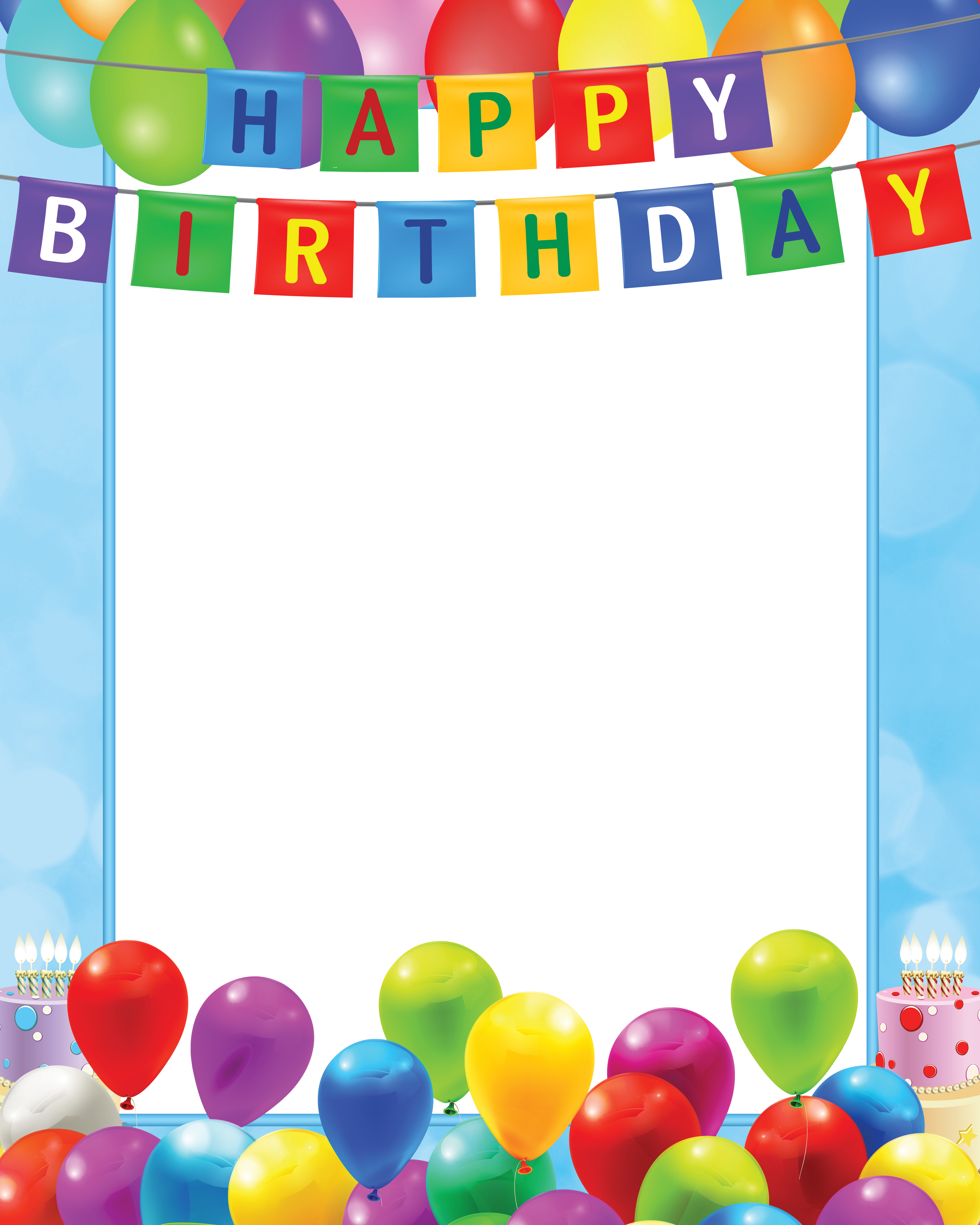 Happy Birthday Frame Clipart 20 Free Cliparts Download Images On 