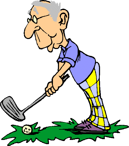 cartoon golfers pictures.