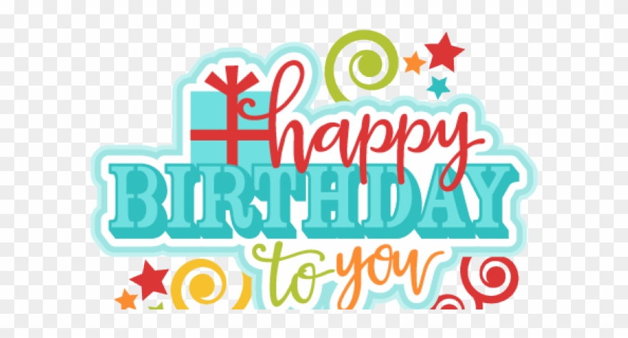 Happy Birthday Clipart Transparent Background.