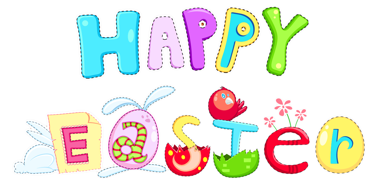 Happy Easter Clipart.