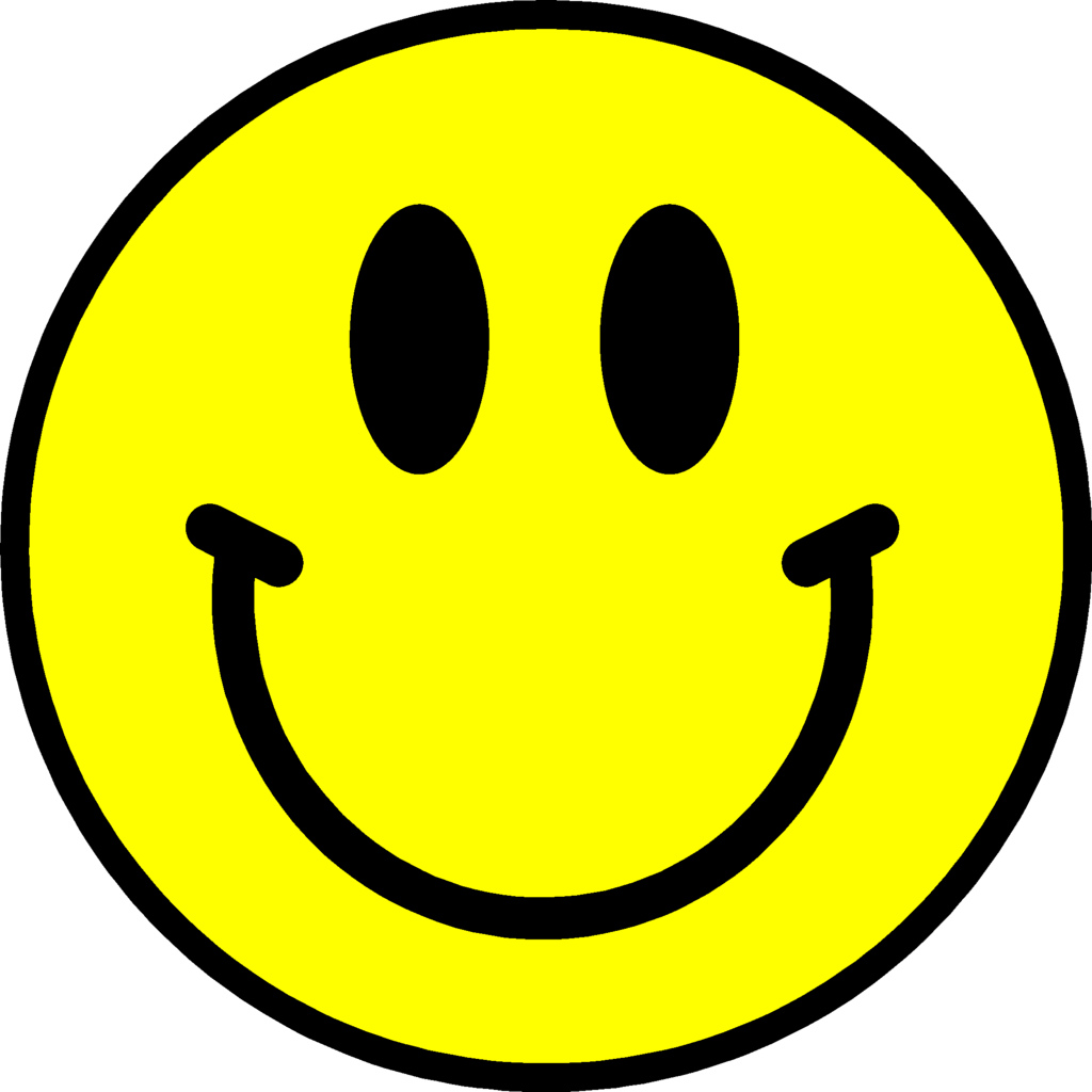 mean smiley face clip art