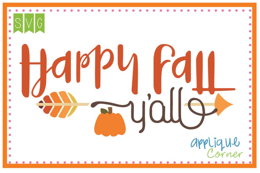 Happy fall y all clipart 8 » Clipart Station.