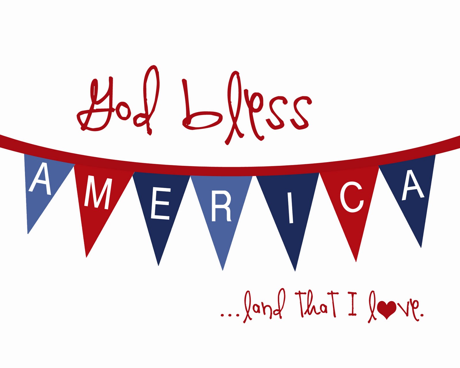 Happy 4th Of July Banner Clip Art