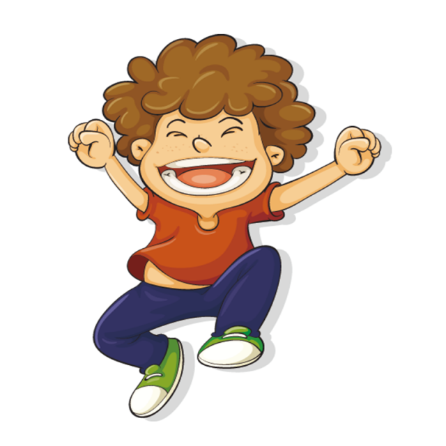 Happy Child, Happy Kids, Cartoon, Jumping Kids PNG and Vector with.