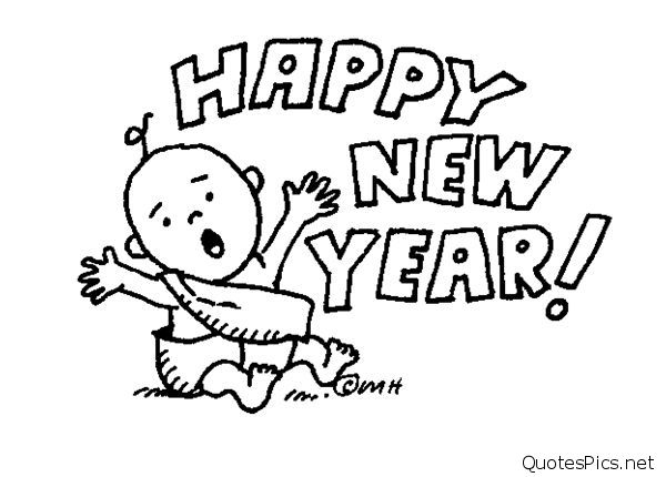 happy new year 2016 black and white clipart 20 free Cliparts | Download images on Clipground 2021