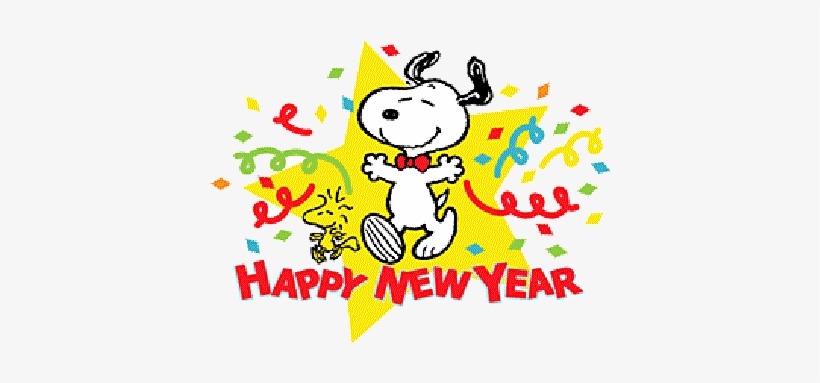 Snoopy New Year Clip Art Cliparts.