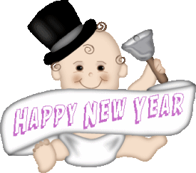 Happy New Year Clipart and Animations.