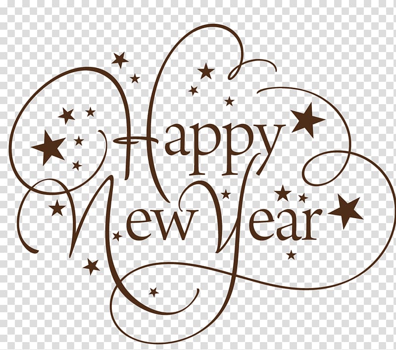 Happy New Year Text Art Clipart 10 Free Cliparts Download Images On