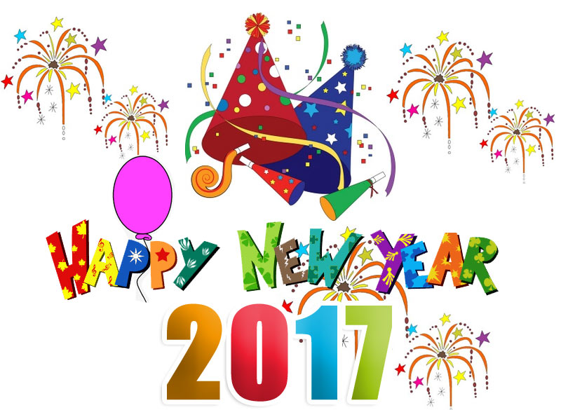 2017 new year clipart.