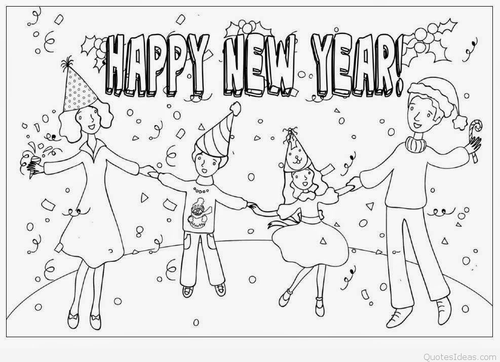 happy new year clipart in black and white 20 free Cliparts Download