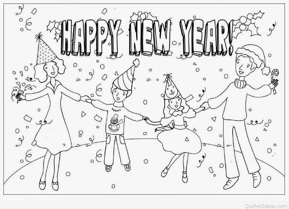 happy new year clipart black and white free 20 free Cliparts Download