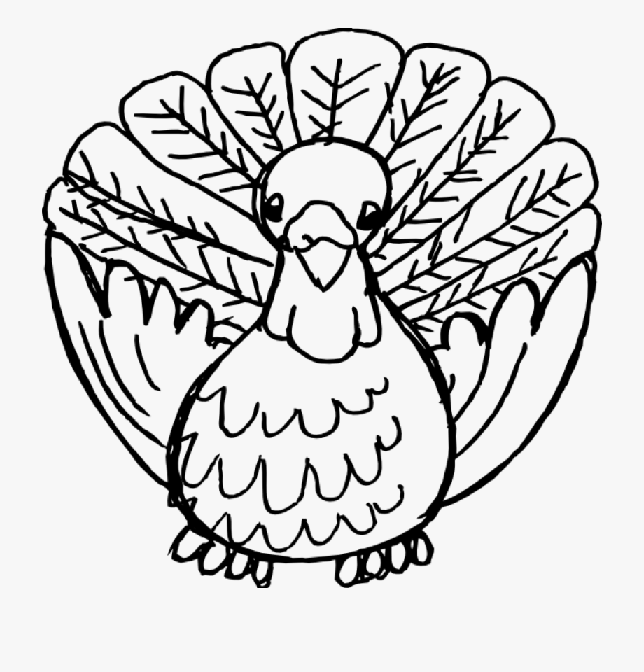 Happy Thanksgiving Clipart Black And White.
