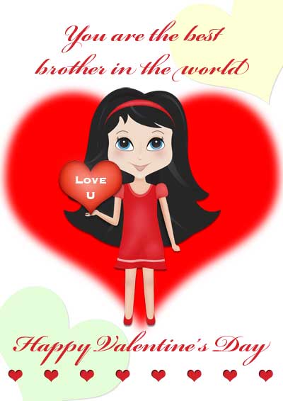 Happy valentines day brother clipart - Clipground