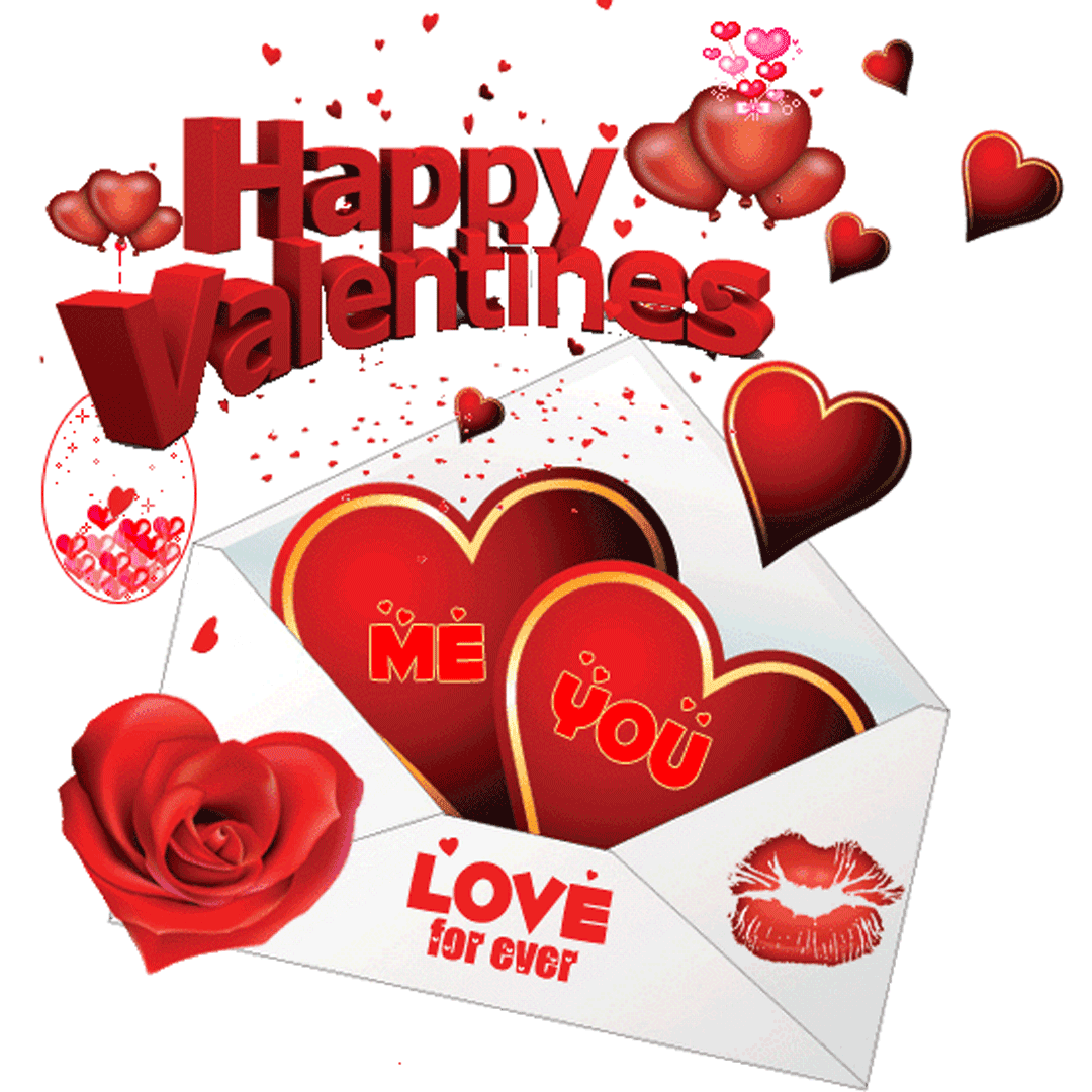 Happy Valentines Day Animated GIF.
