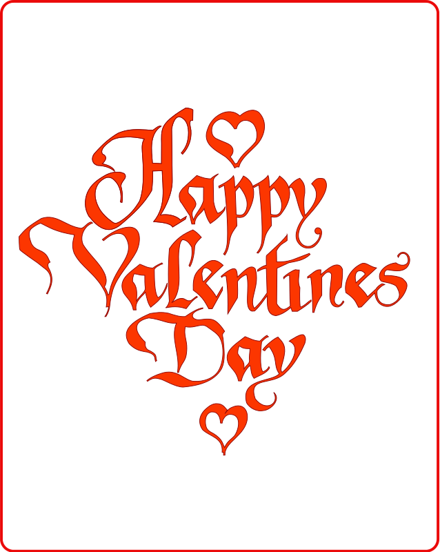 Valentines Day Background clipart.