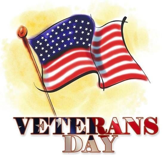 Happy Veterans Day Clipart.