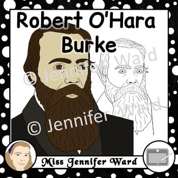Robert O'Hara Burke Clipart.