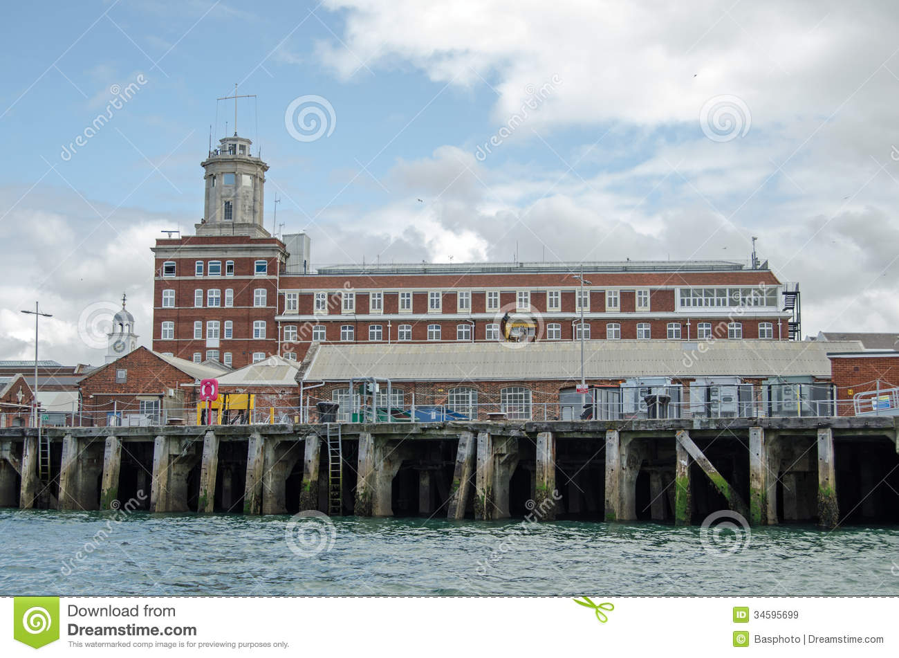 Harbour Master HQ, Portsmouth Royalty Free Stock Images. Harbour Master HQ, Portsmouth Royalty Free Stock Images.