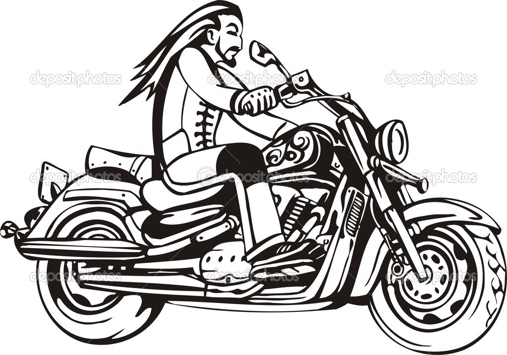 Harley Clip Art Free.