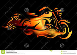 Download flaming motorcycle clipart Motorcycle Harley.
