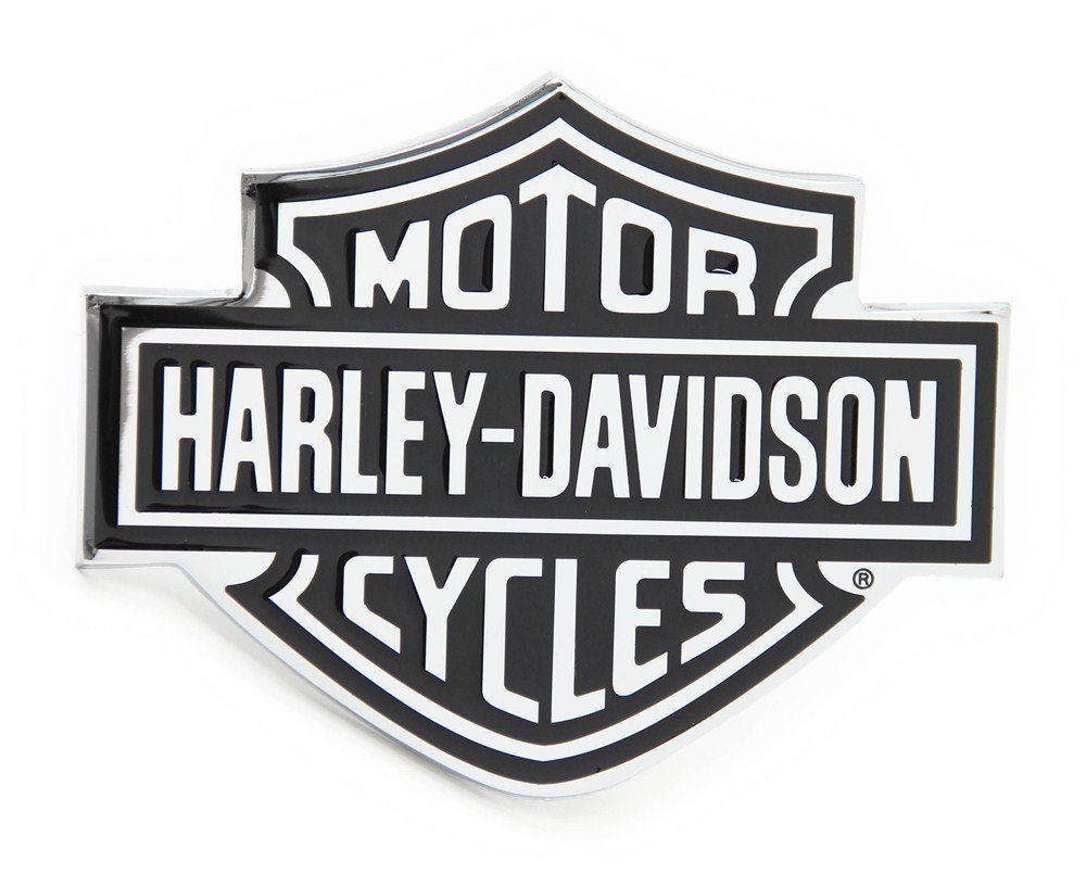 Automaze Harley Davidson Racing Sports Sticker 3D Chrome Badge Logo Sticker  For Car & Bike.